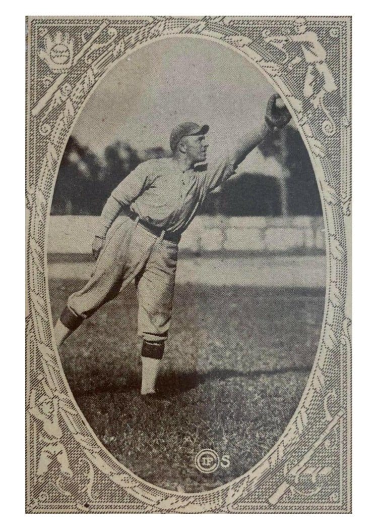 1922 E120 American Caramel Jimmy Dykes card