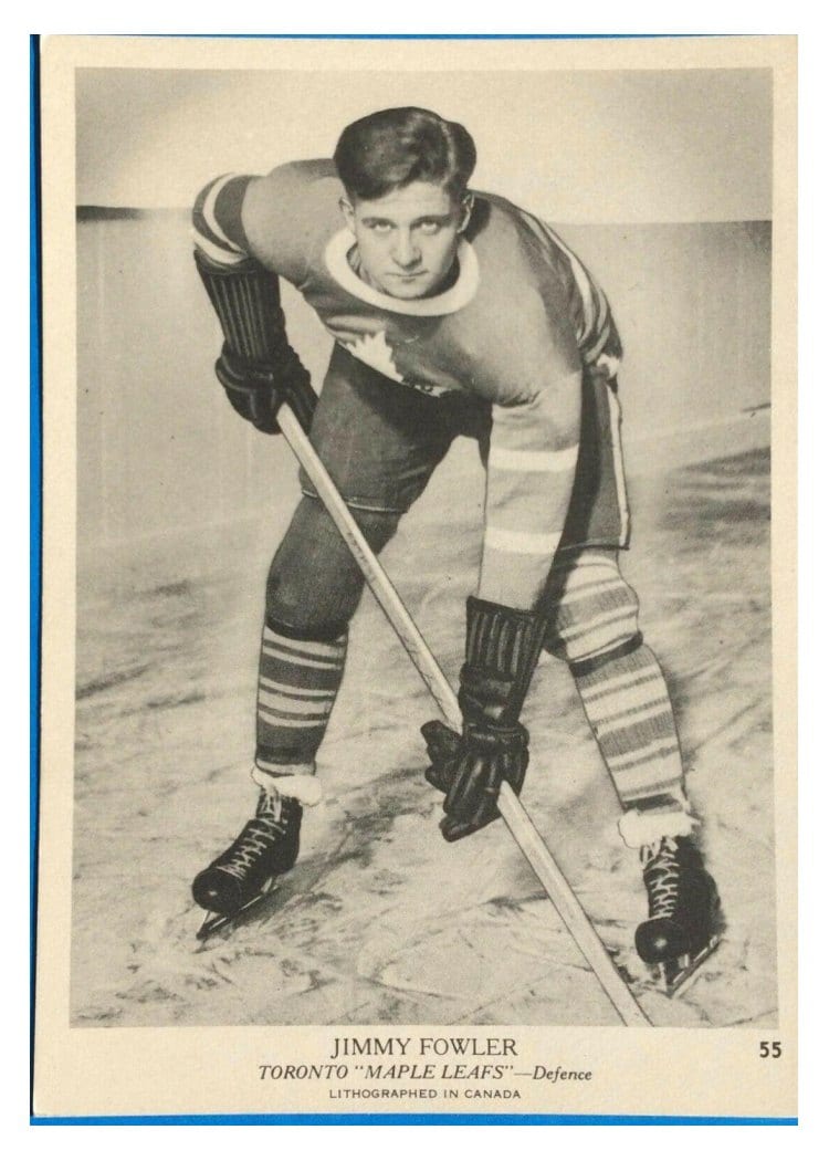 1939 O-Pee-Chee V301-1 Jimmy Fowler #55 card