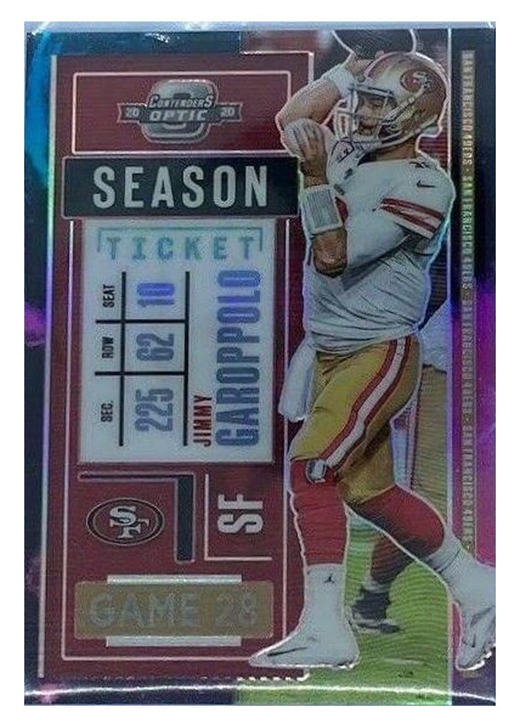 2020 Panini Contenders Optic Base Set Jimmy Garoppolo #50 card