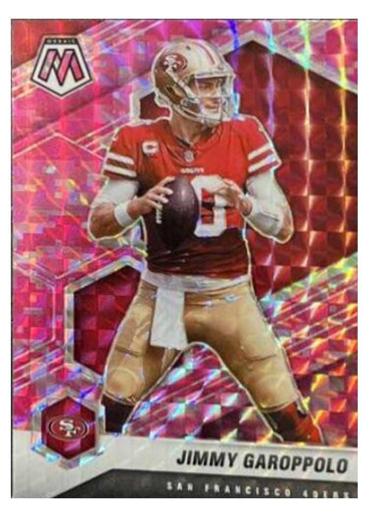 2021 Panini Mosaic Base Set Jimmy Garoppolo #173 card