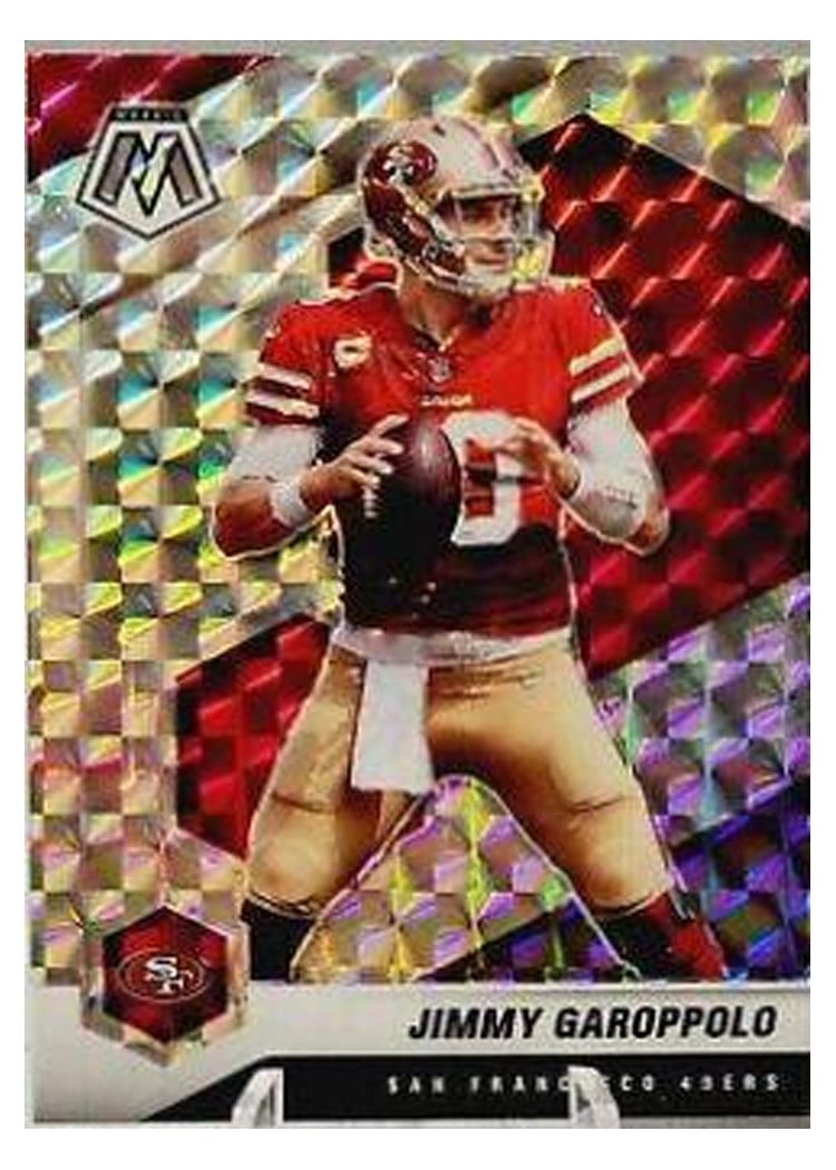 2021 Panini Mosaic Base Set Jimmy Garoppolo #173 card