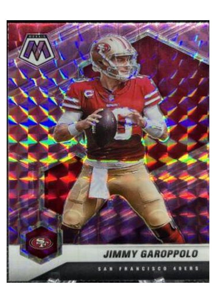 2021 Panini Mosaic Base Set Jimmy Garoppolo #173 card