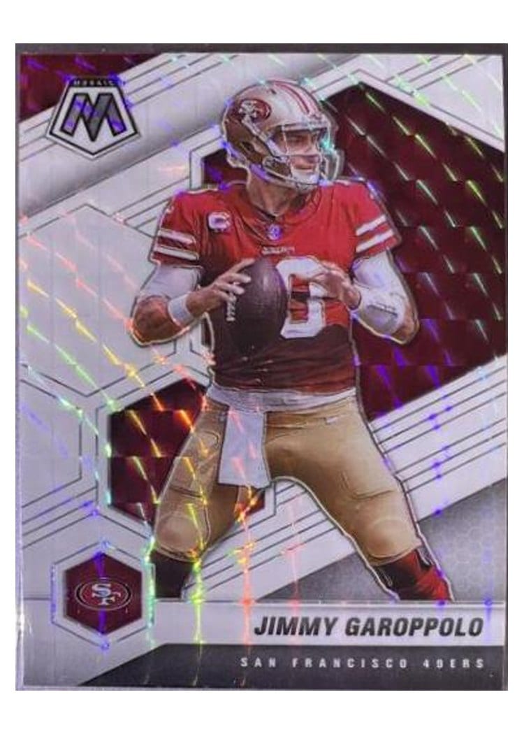 2021 Panini Mosaic Base Set Jimmy Garoppolo #173 card