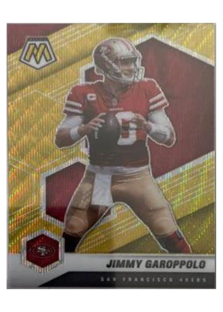 2021 Panini Mosaic Base Set Jimmy Garoppolo #173 card