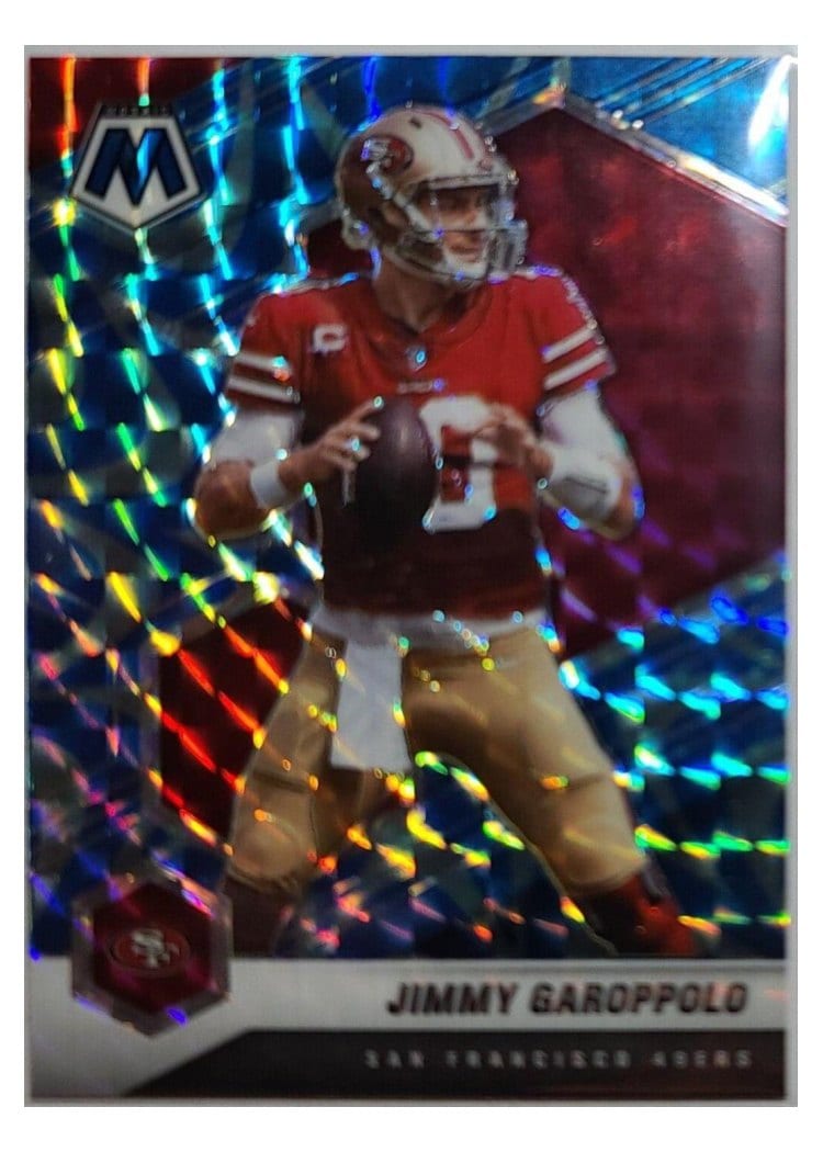 2021 Panini Mosaic Base Set Jimmy Garoppolo #173 card