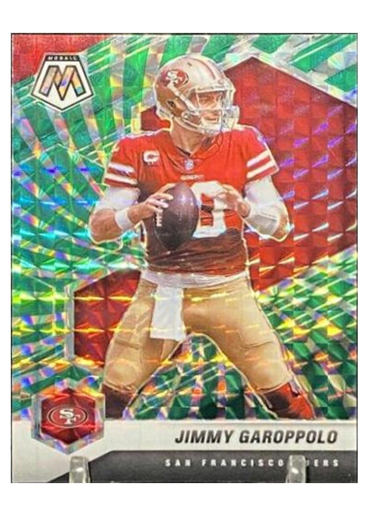 2021 Panini Mosaic Base Set Jimmy Garoppolo #173 card