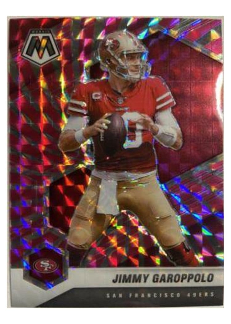 2021 Panini Mosaic Base Set Jimmy Garoppolo #173 card