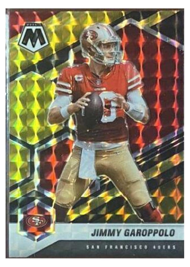 2021 Panini Mosaic Base Set Jimmy Garoppolo #173 card