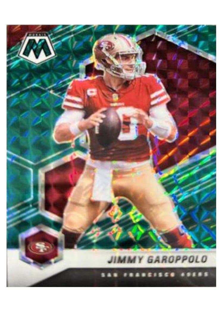 2021 Panini Mosaic Base Set Jimmy Garoppolo #173 card
