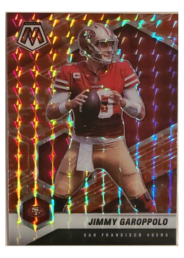 2021 Panini Mosaic Base Set Jimmy Garoppolo #173 card