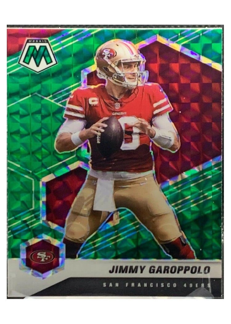 2021 Panini Mosaic Base Set Jimmy Garoppolo #173 card