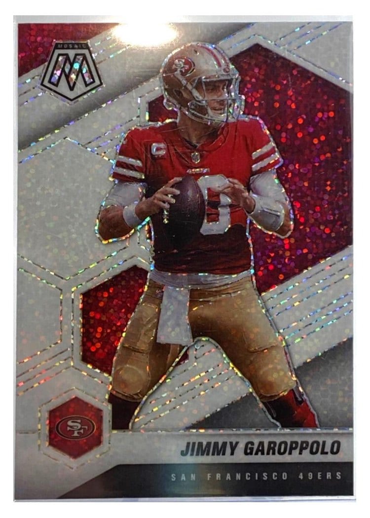 2021 Panini Mosaic Base Set Jimmy Garoppolo #173 card