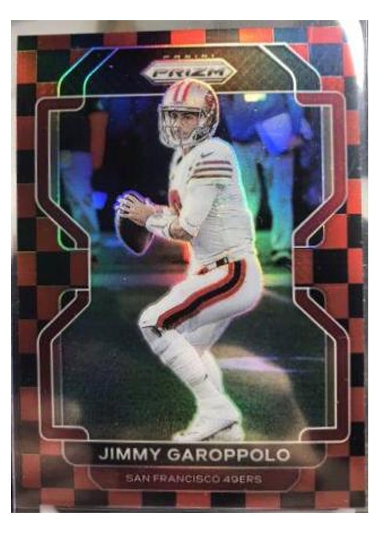 2021 Panini Prizm Base Set Jimmy Garoppolo #55 card