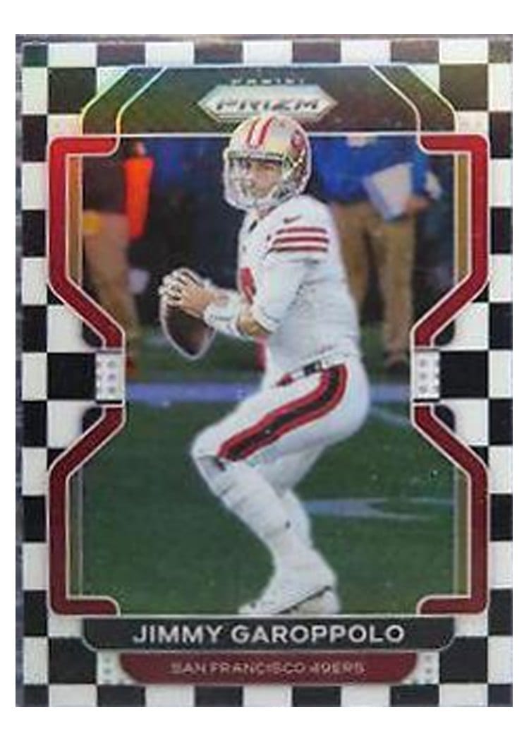 2021 Panini Prizm Base Set Jimmy Garoppolo #55 card
