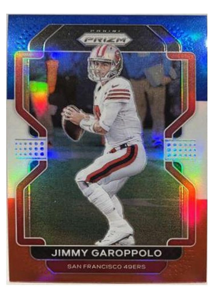2021 Panini Prizm Base Set Jimmy Garoppolo #55 card