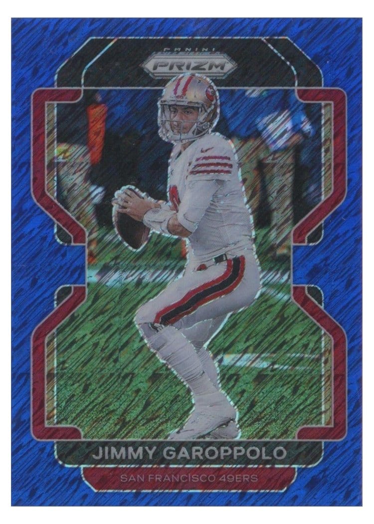 2021 Panini Prizm Base Set Jimmy Garoppolo #55 card