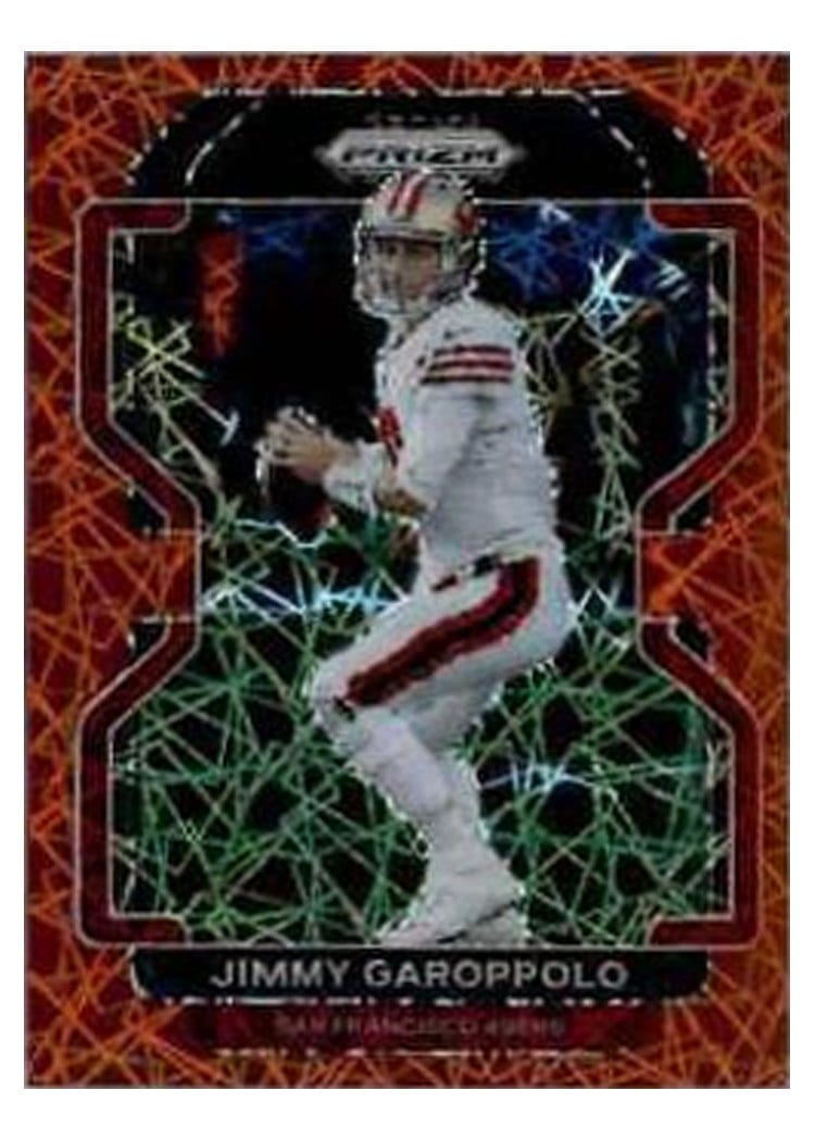 2021 Panini Prizm Base Set Jimmy Garoppolo #55 card