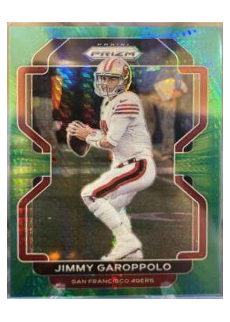 2021 Panini Prizm Base Set Jimmy Garoppolo #55 card