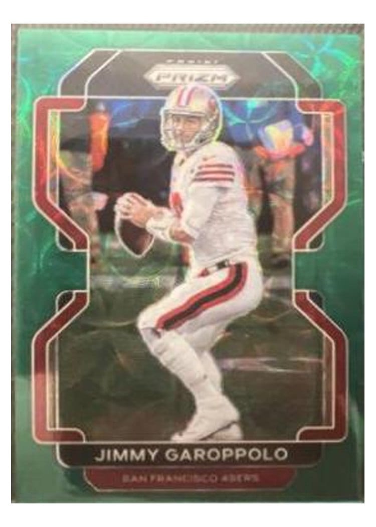2021 Panini Prizm Base Set Jimmy Garoppolo #55 card