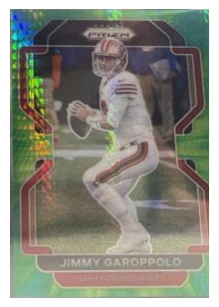 2021 Panini Prizm Base Set Jimmy Garoppolo #55 card