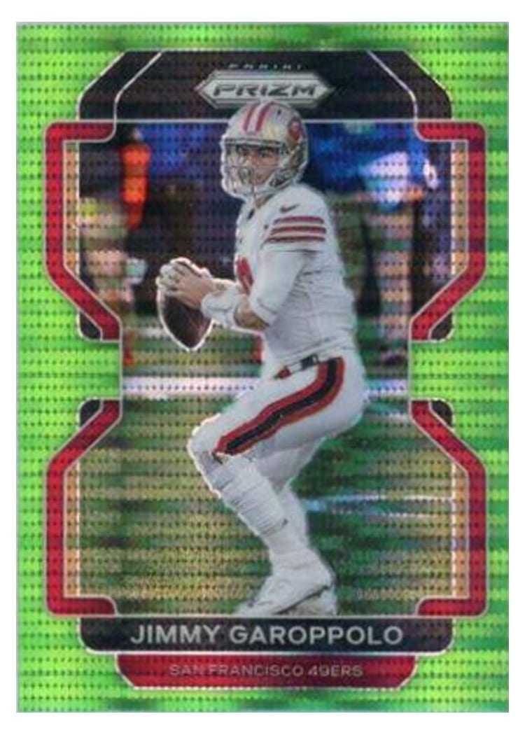 2021 Panini Prizm Base Set Jimmy Garoppolo #55 card