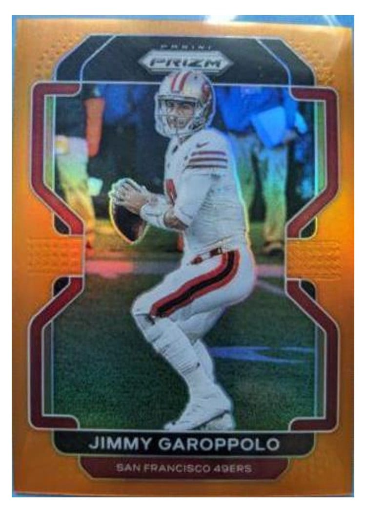 2021 Panini Prizm Base Set Jimmy Garoppolo #55 card