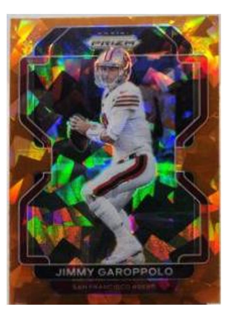 2021 Panini Prizm Base Set Jimmy Garoppolo #55 card