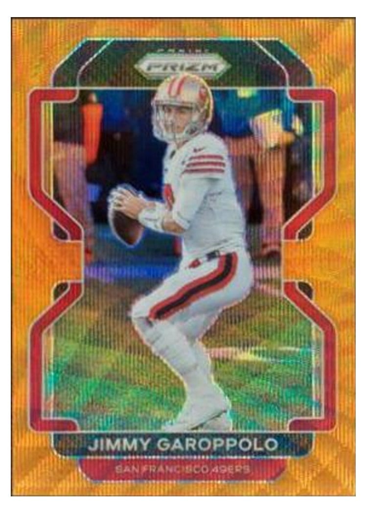2021 Panini Prizm Base Set Jimmy Garoppolo #55 card