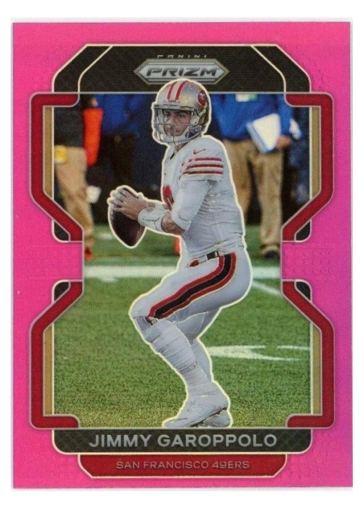 2021 Panini Prizm Base Set Jimmy Garoppolo #55 card