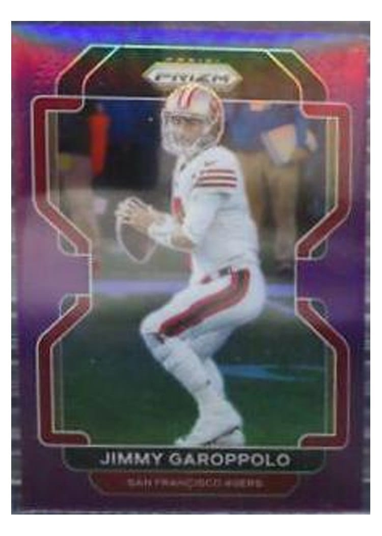 2021 Panini Prizm Base Set Jimmy Garoppolo #55 card