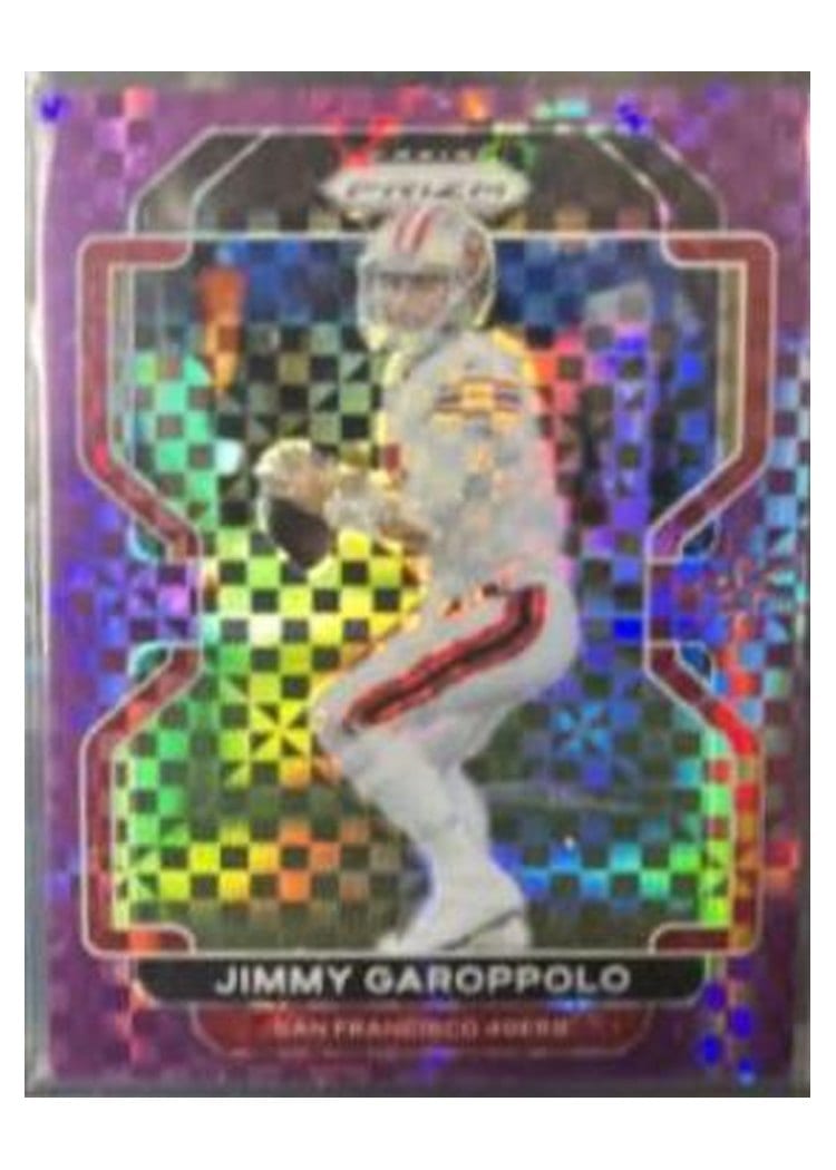 2021 Panini Prizm Base Set Jimmy Garoppolo #55 card