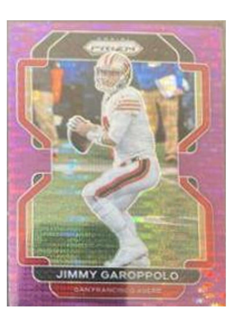 2021 Panini Prizm Base Set Jimmy Garoppolo #55 card