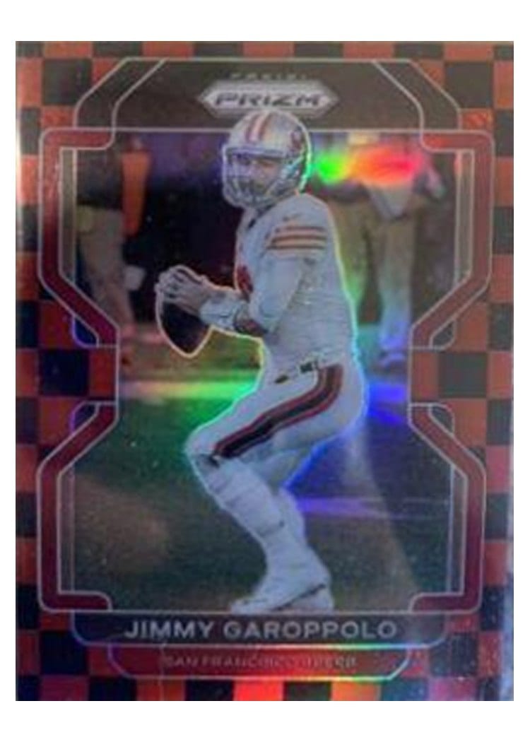 2021 Panini Prizm Base Set Jimmy Garoppolo #55 card