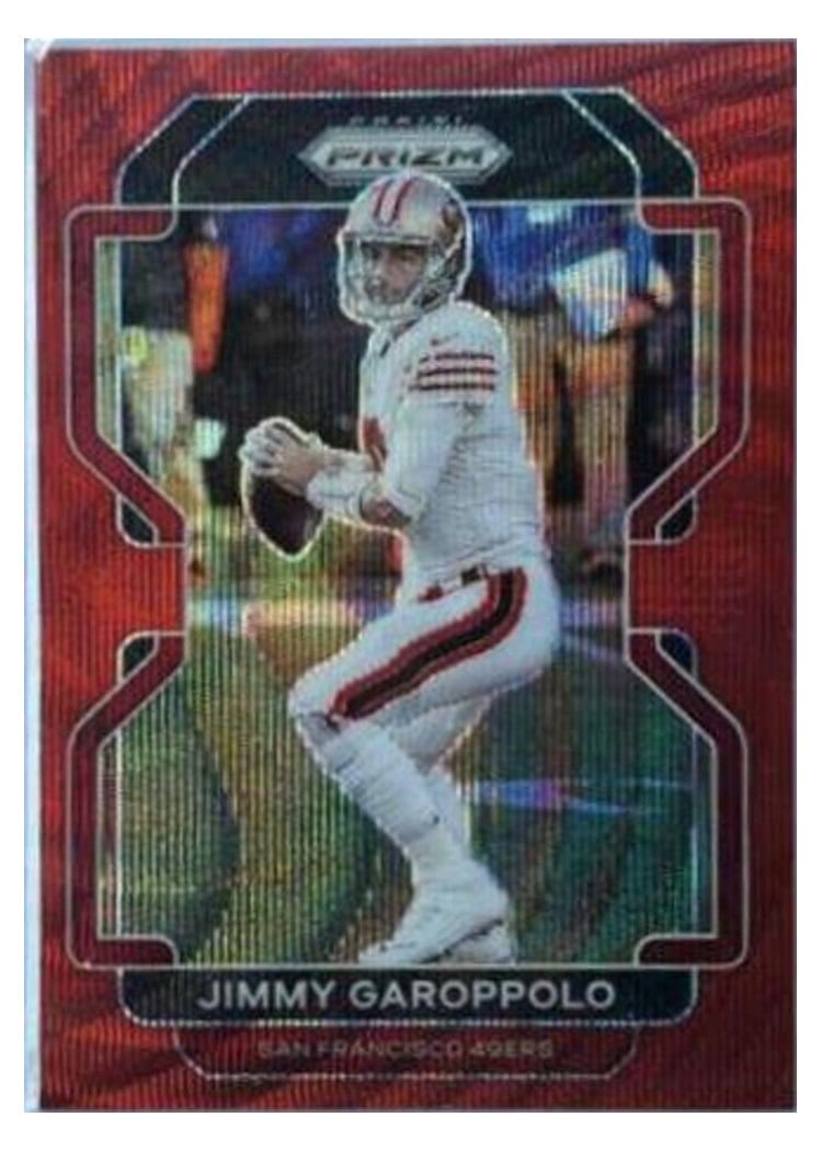 2021 Panini Prizm Base Set Jimmy Garoppolo #55 card