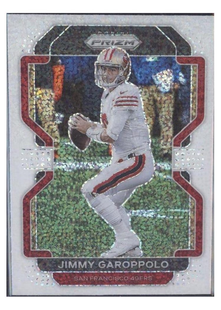 2021 Panini Prizm Base Set Jimmy Garoppolo #55 card
