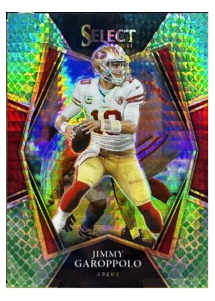 2021 Panini Select Base Set Jimmy Garoppolo #131 card