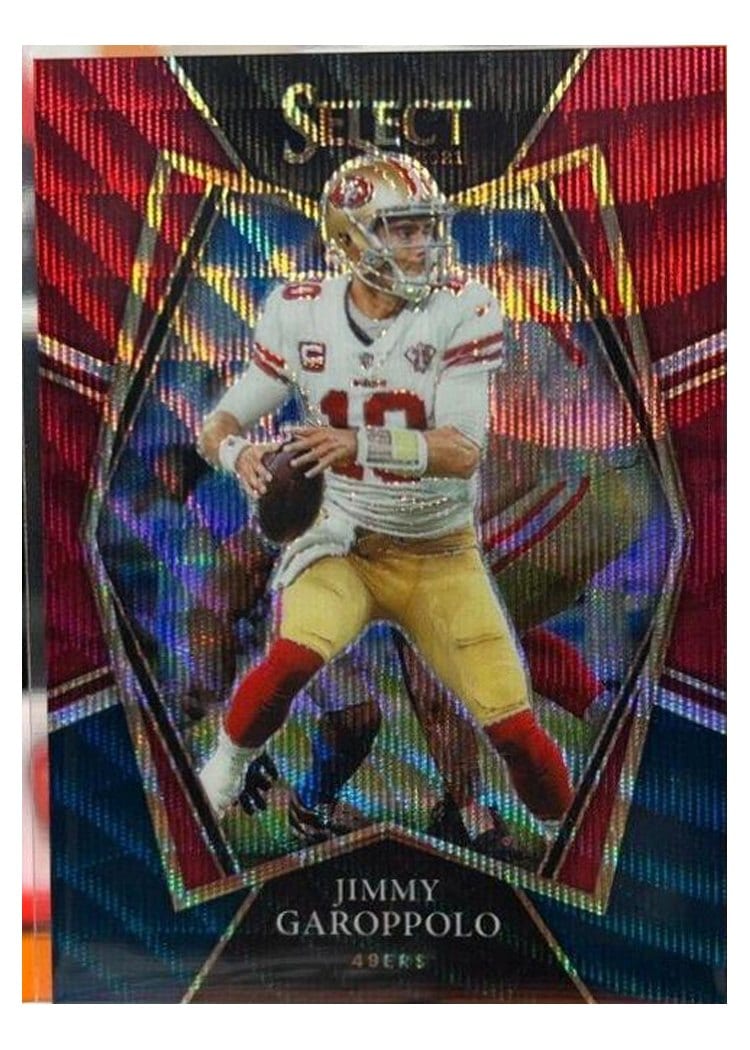 2021 Panini Select Base Set Jimmy Garoppolo Tri Color #131 card