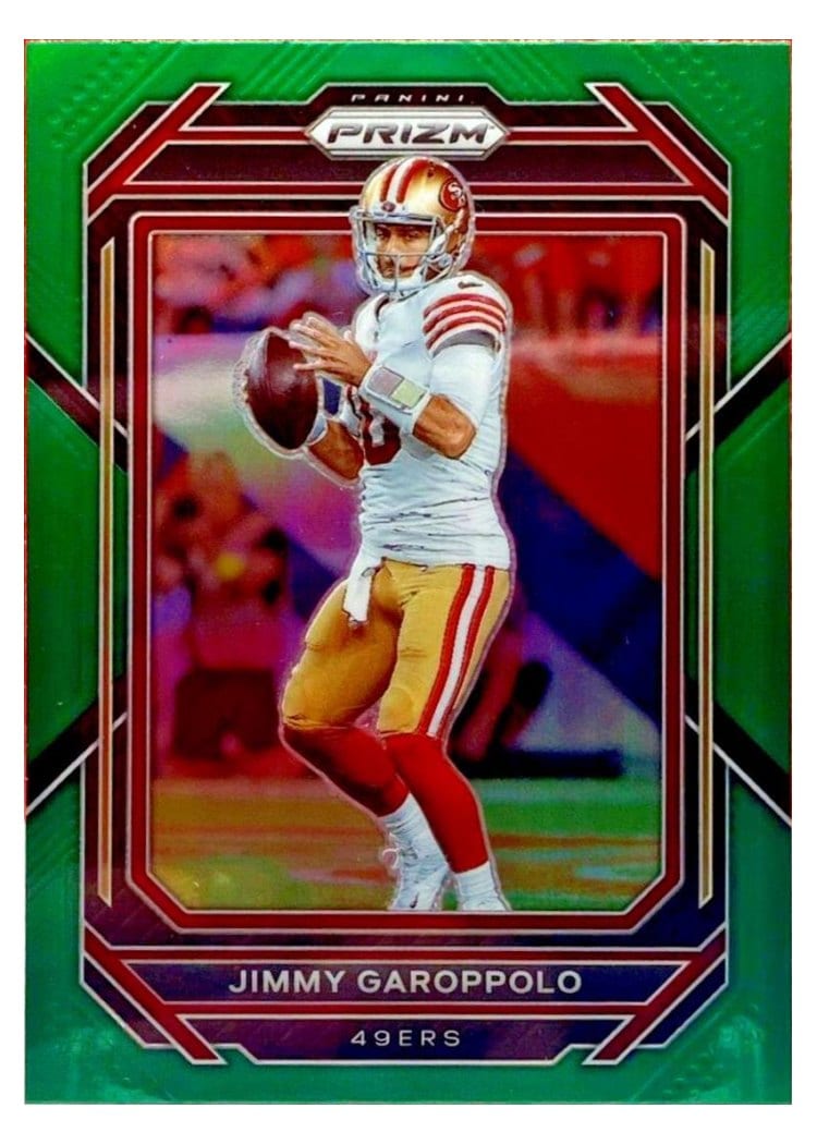 2022 Panini Prizm Base Set Jimmy Garoppolo #268 card