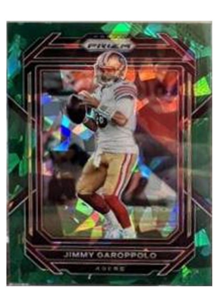 2022 Panini Prizm Base Set Jimmy Garoppolo #268 card