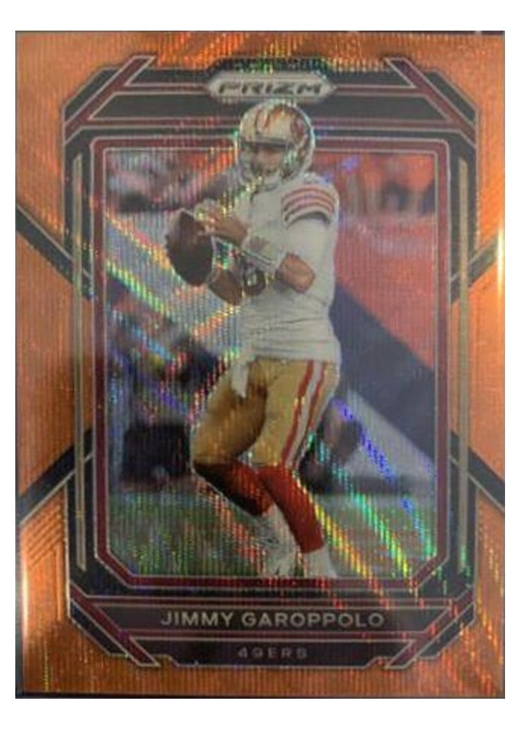 2022 Panini Prizm Base Set Jimmy Garoppolo #268 card