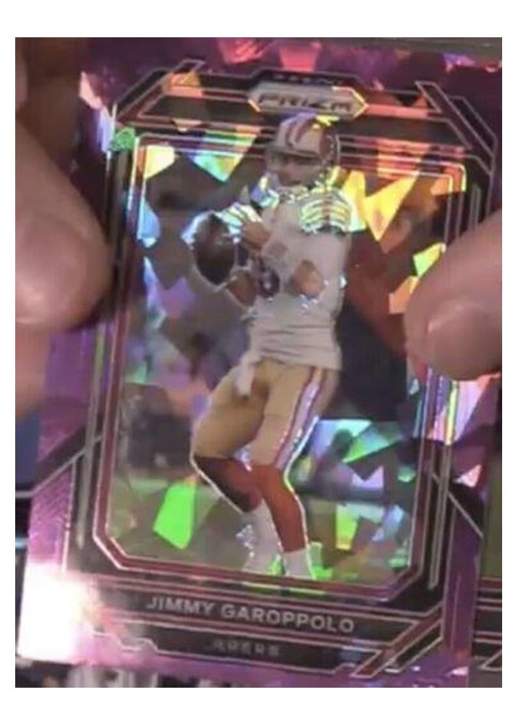 2022 Panini Prizm Base Set Jimmy Garoppolo #268 card