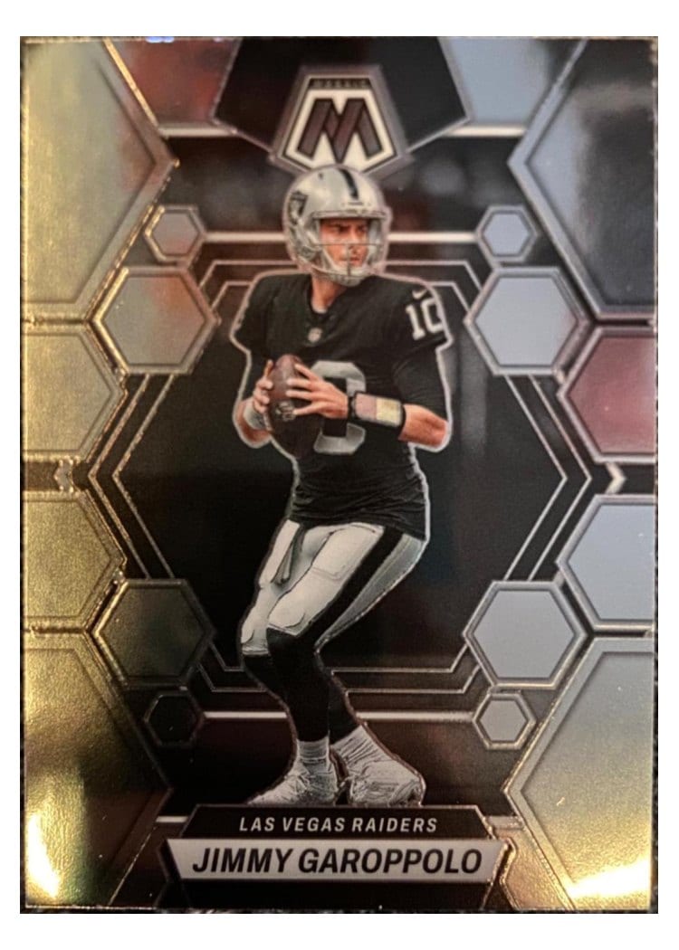 2023 Panini Mosaic Base Set Jimmy Garoppolo #118 card