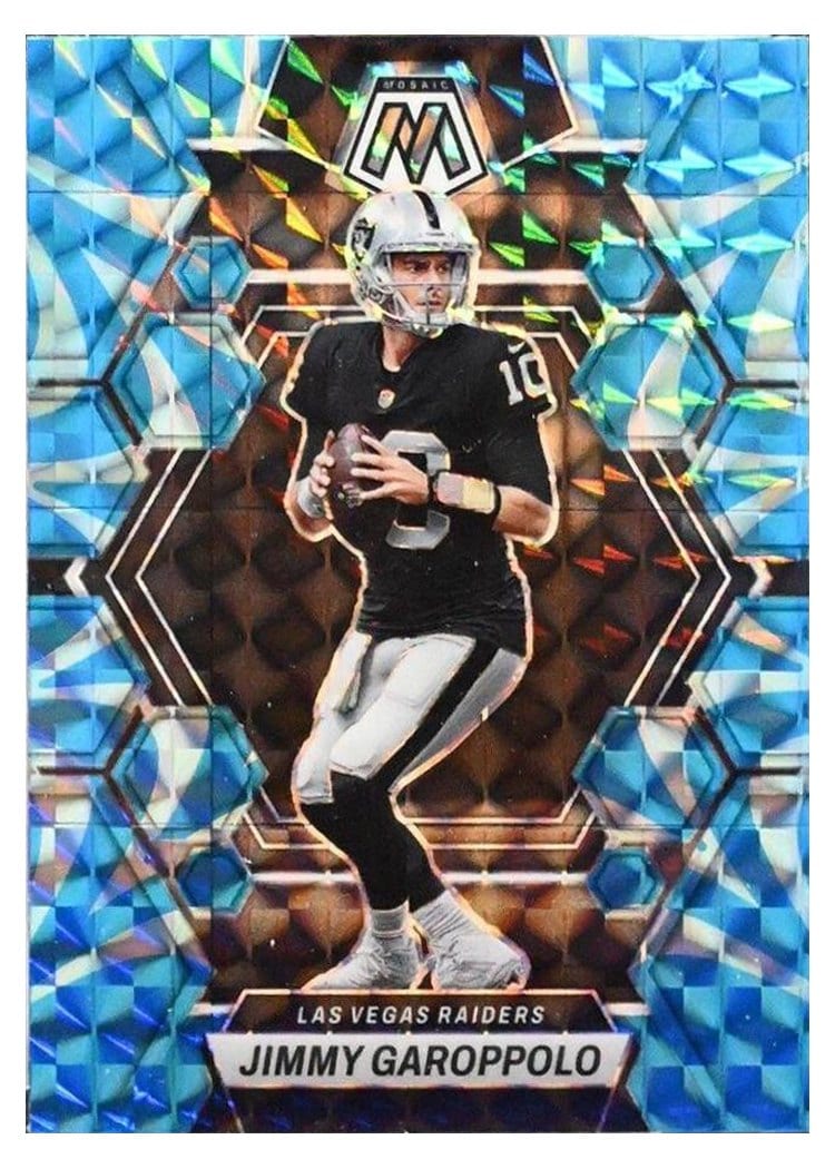 2023 Panini Mosaic Base Set Jimmy Garoppolo #118 card