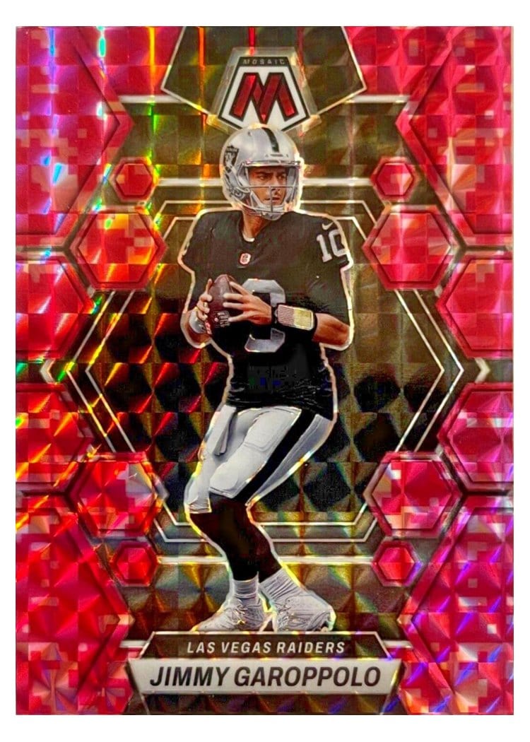 2023 Panini Mosaic Base Set Jimmy Garoppolo #118 card