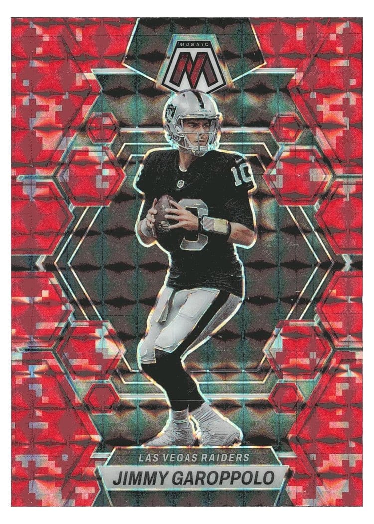 2023 Panini Mosaic Base Set Jimmy Garoppolo #118 card