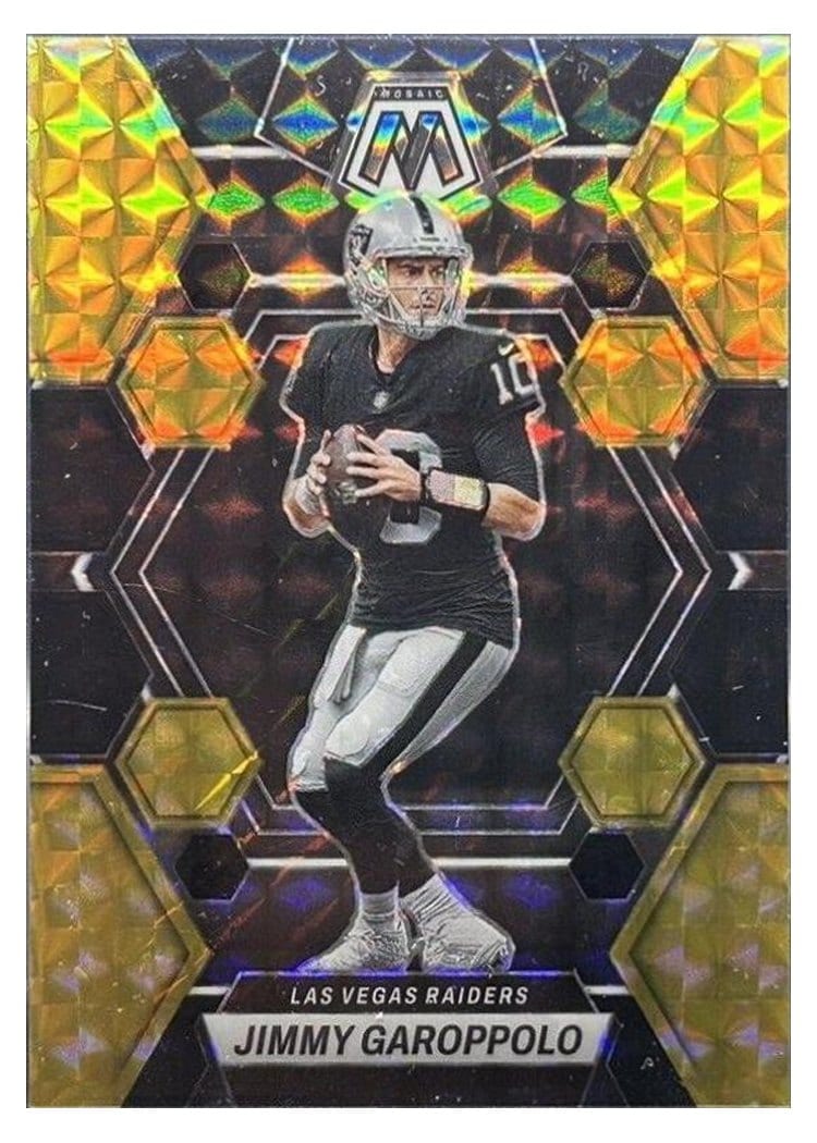 2023 Panini Mosaic Base Set Jimmy Garoppolo #118 card