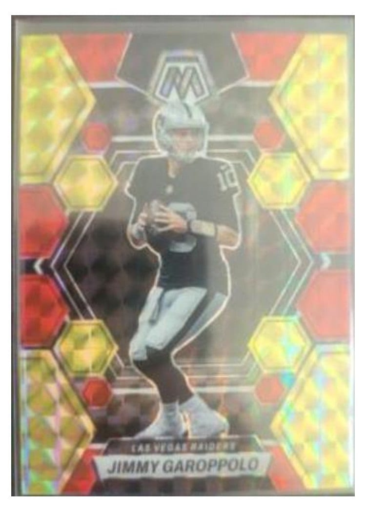 2023 Panini Mosaic Base Set Jimmy Garoppolo #118 card