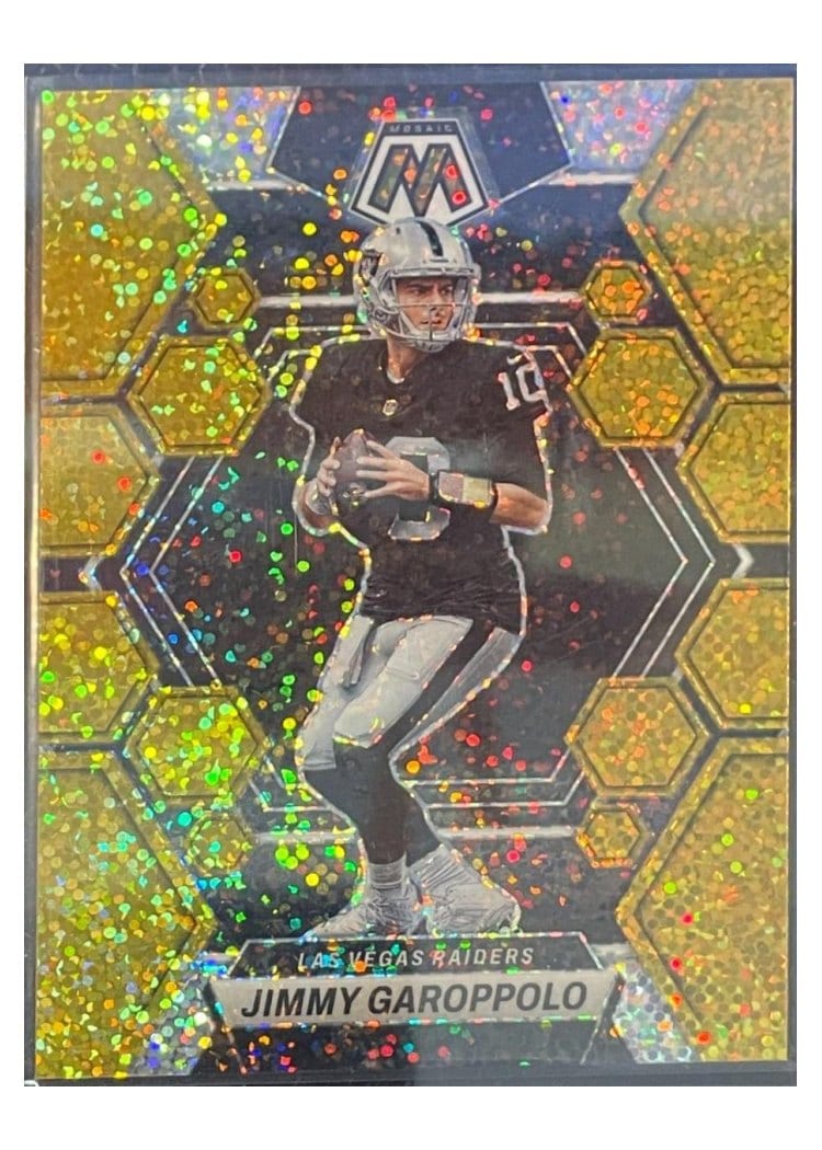 2023 Panini Mosaic Base Set Jimmy Garoppolo #118 card