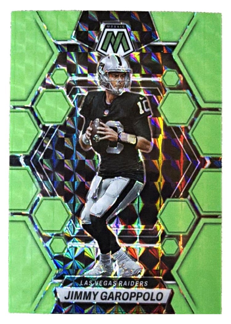 2023 Panini Mosaic Base Set Jimmy Garoppolo #118 card