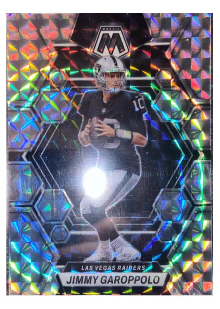 2023 Panini Mosaic Base Set Jimmy Garoppolo #118 card
